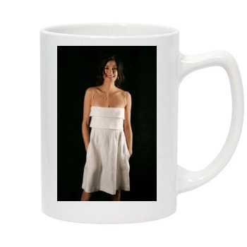 Teri Hatcher 14oz White Statesman Mug