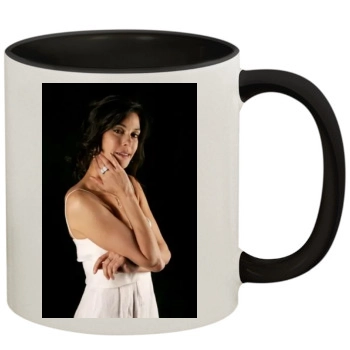 Teri Hatcher 11oz Colored Inner & Handle Mug