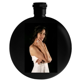 Teri Hatcher Round Flask