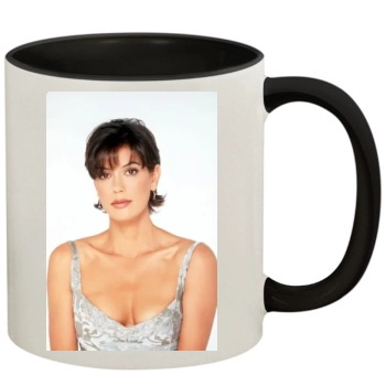 Teri Hatcher 11oz Colored Inner & Handle Mug