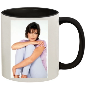 Teri Hatcher 11oz Colored Inner & Handle Mug