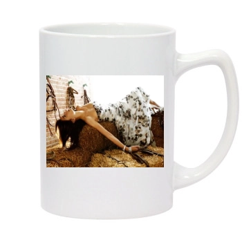 Teri Hatcher 14oz White Statesman Mug