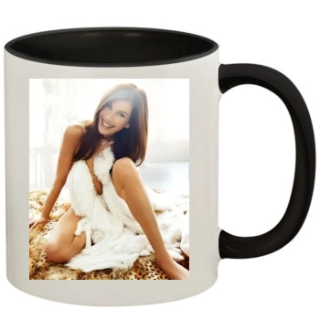 Teri Hatcher 11oz Colored Inner & Handle Mug