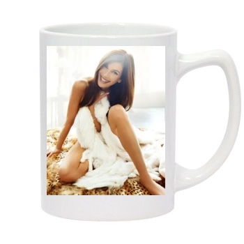 Teri Hatcher 14oz White Statesman Mug