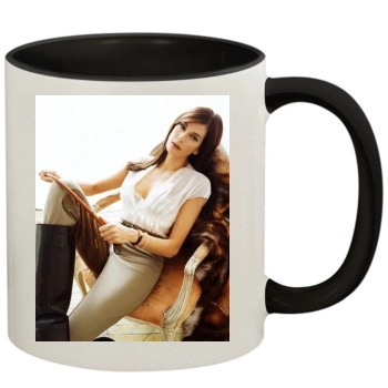 Teri Hatcher 11oz Colored Inner & Handle Mug