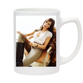 Teri Hatcher 14oz White Statesman Mug