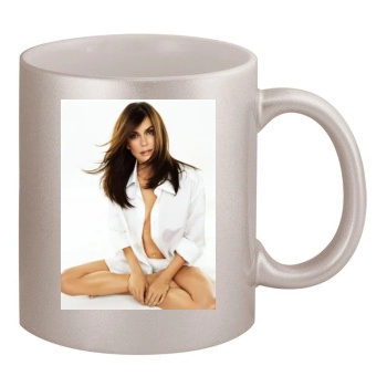 Teri Hatcher 11oz Metallic Silver Mug