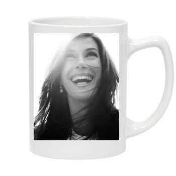 Teri Hatcher 14oz White Statesman Mug