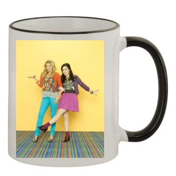 Tiffany Thornton 11oz Colored Rim & Handle Mug