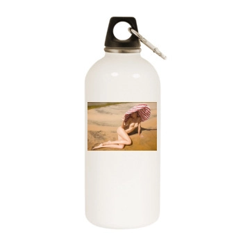 Tiiu Kuik White Water Bottle With Carabiner