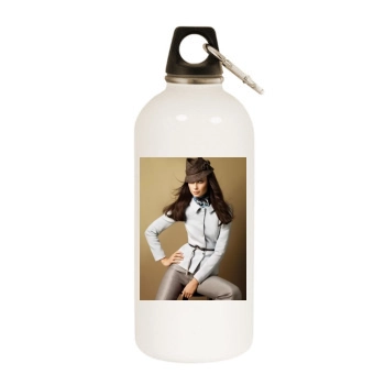 Tiiu Kuik White Water Bottle With Carabiner