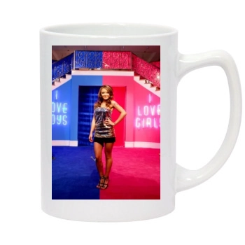 Tila Tequila 14oz White Statesman Mug