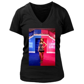 Tila Tequila Women's Deep V-Neck TShirt