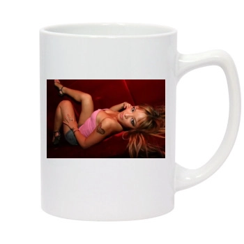 Tila Tequila 14oz White Statesman Mug