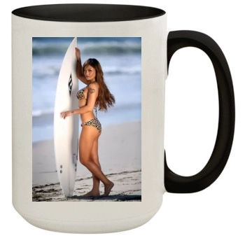 Tila Tequila 15oz Colored Inner & Handle Mug