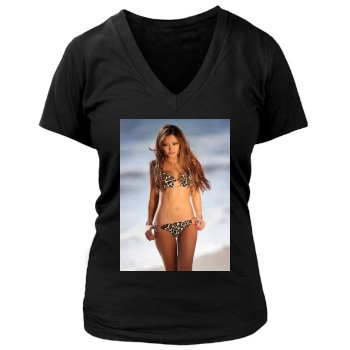 Tila Tequila Women's Deep V-Neck TShirt