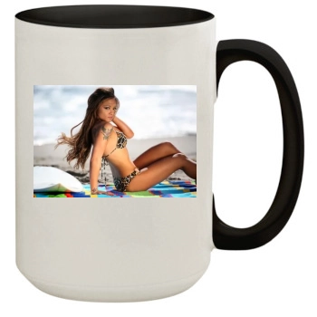 Tila Tequila 15oz Colored Inner & Handle Mug