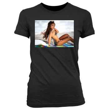 Tila Tequila Women's Junior Cut Crewneck T-Shirt