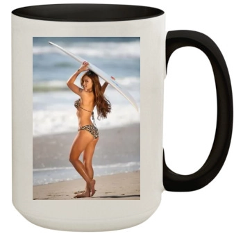 Tila Tequila 15oz Colored Inner & Handle Mug