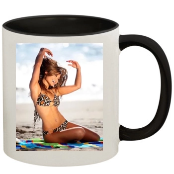 Tila Tequila 11oz Colored Inner & Handle Mug