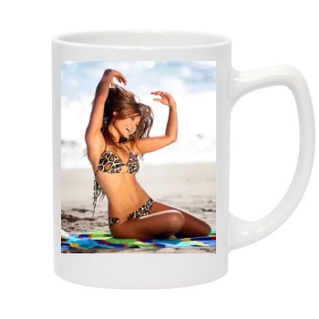 Tila Tequila 14oz White Statesman Mug