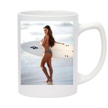 Tila Tequila 14oz White Statesman Mug