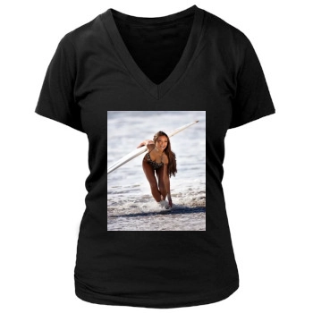 Tila Tequila Women's Deep V-Neck TShirt