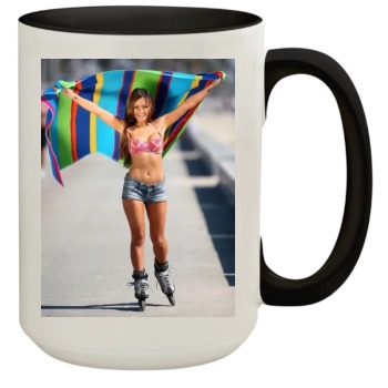 Tila Tequila 15oz Colored Inner & Handle Mug