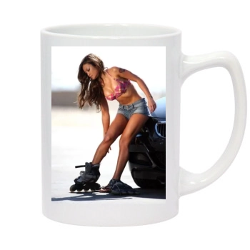 Tila Tequila 14oz White Statesman Mug