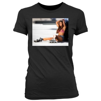 Tila Tequila Women's Junior Cut Crewneck T-Shirt