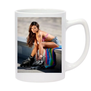 Tila Tequila 14oz White Statesman Mug