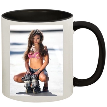 Tila Tequila 11oz Colored Inner & Handle Mug