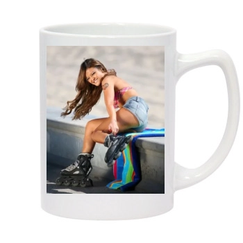 Tila Tequila 14oz White Statesman Mug