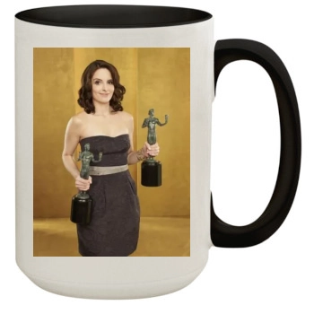 Tina Fey 15oz Colored Inner & Handle Mug