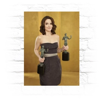 Tina Fey Metal Wall Art