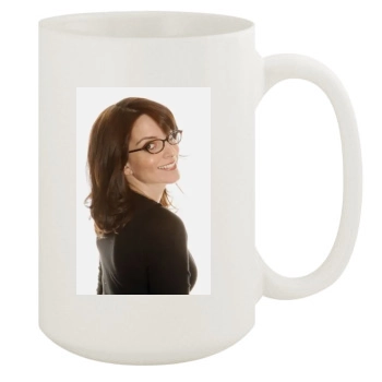 Tina Fey 15oz White Mug