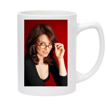 Tina Fey 14oz White Statesman Mug