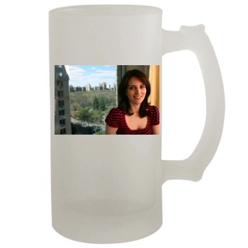 Tina Fey 16oz Frosted Beer Stein