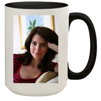 Tina Fey 15oz Colored Inner & Handle Mug