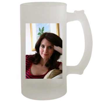 Tina Fey 16oz Frosted Beer Stein