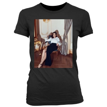 Tina Fey Women's Junior Cut Crewneck T-Shirt