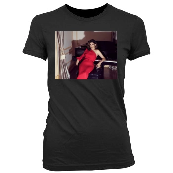 Tina Fey Women's Junior Cut Crewneck T-Shirt