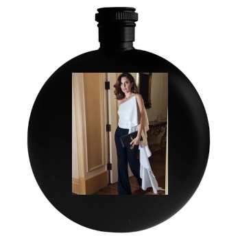 Tina Fey Round Flask