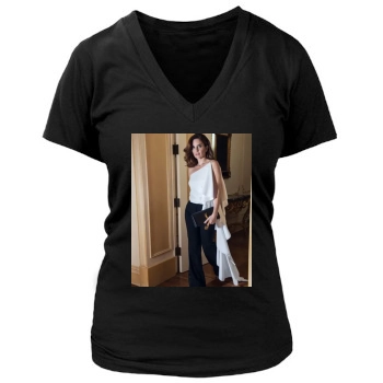 Tina Fey Women's Deep V-Neck TShirt