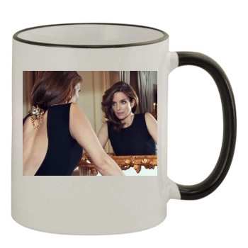 Tina Fey 11oz Colored Rim & Handle Mug