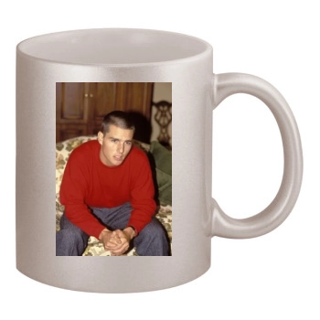 Tom Cruise 11oz Metallic Silver Mug