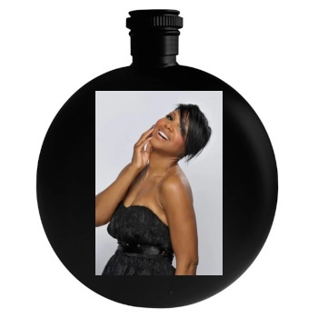 Toni Braxton Round Flask