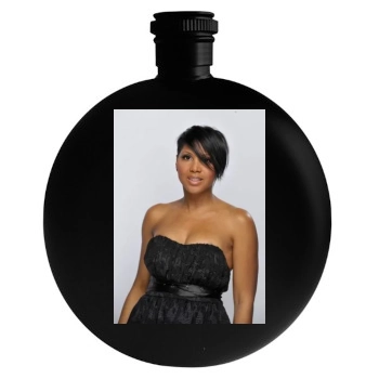 Toni Braxton Round Flask