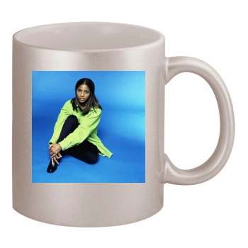 Toni Braxton 11oz Metallic Silver Mug