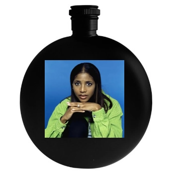 Toni Braxton Round Flask